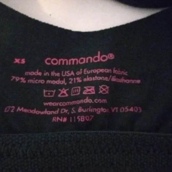 Commando Butter Bralette Juniper Green NWT Size XS - BRA209